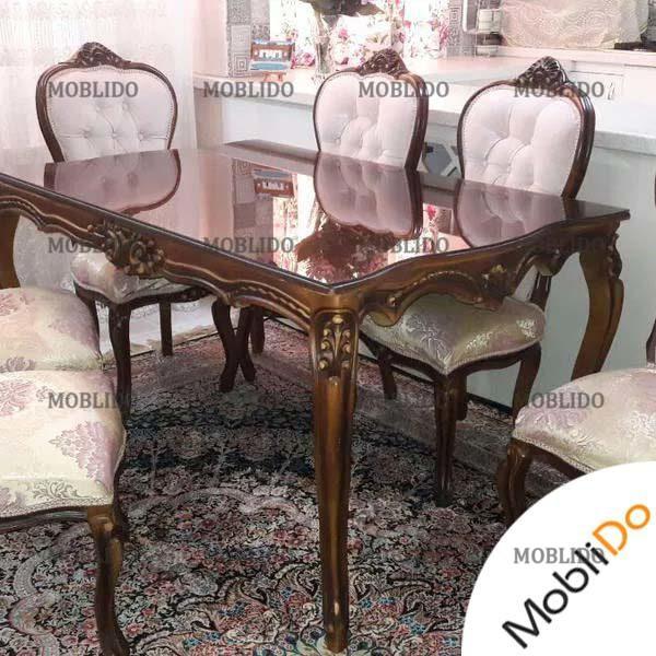 سرویس مبلمان و میز ناهارخوری لاکچری