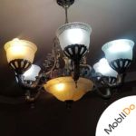 لوستر با نور مناسب خانه و ویلا