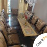 مبلمان استیل در حد به همراه میز ناهارخوری ۱۲ نفره