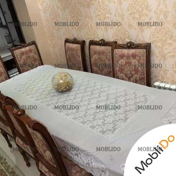 مبلمان استیل ۷ نفره به همرا ناهار خوری