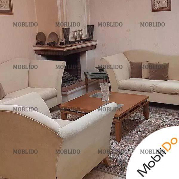 مبلمان هفت نفره به همراه میز ناهار خوری ۶ نفره