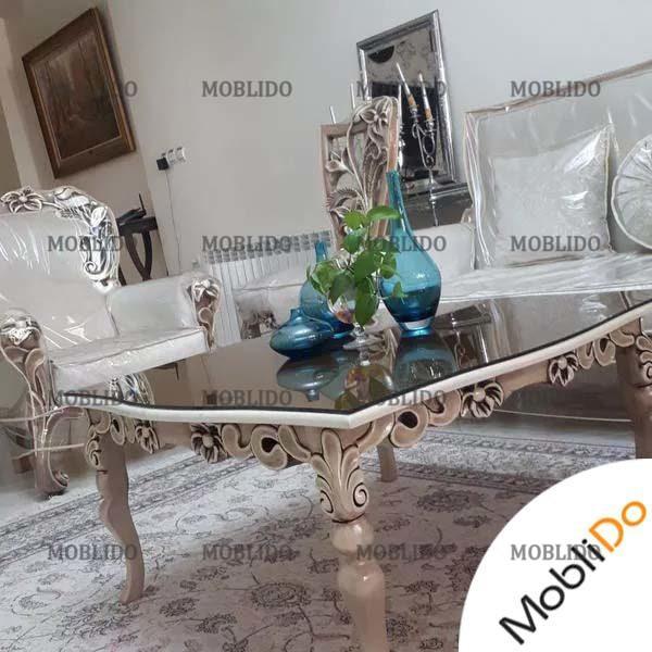 مبلمان نیمه استیل کلاسیک شیک برای جهیزیه