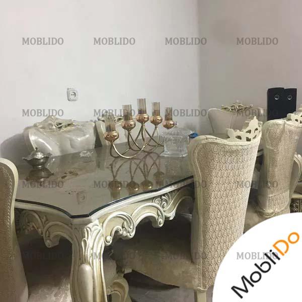 مبلمان کلاسیک همراه ناهارخوری