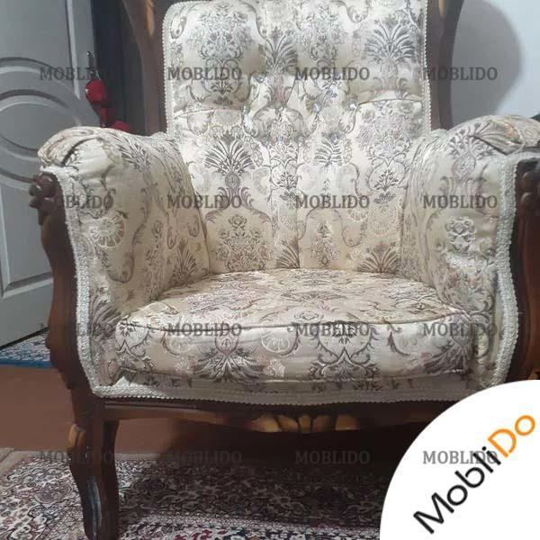 مبلمان تمام چوب اصل زیبا