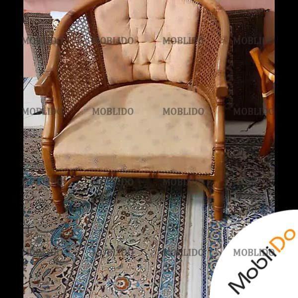 مبل راحتی ۷ نفره چوب راش