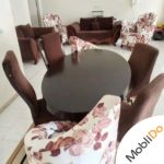 مبلمان ۶نفره +میز نهار خوری فانتزی شیک