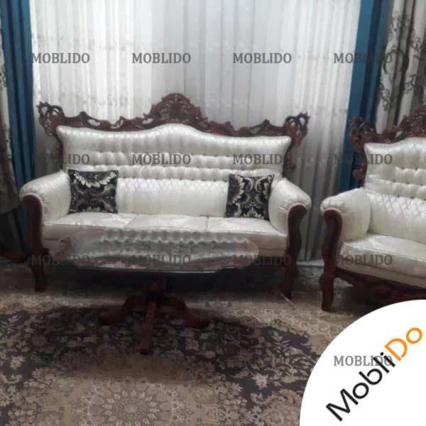مبلمان استیل ده نفره در حد جهیزیه