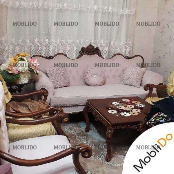 مبلمان استیل ۷ نفره زیبا