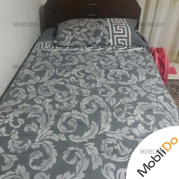 تخت و دراور یک نفره شیک