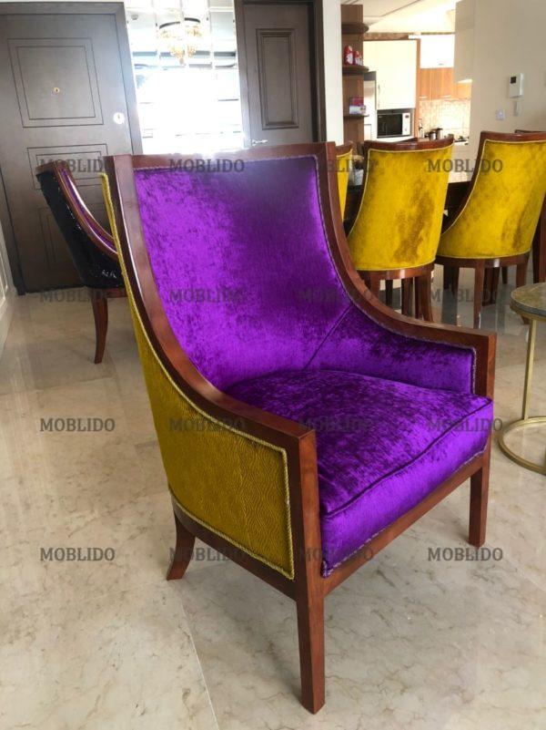 مبل ٨ نفره و میز غذاخورى ٨ نفره