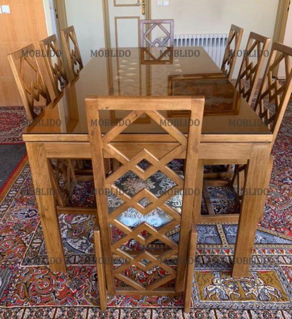 میز ناهار خوری ۸ نفره