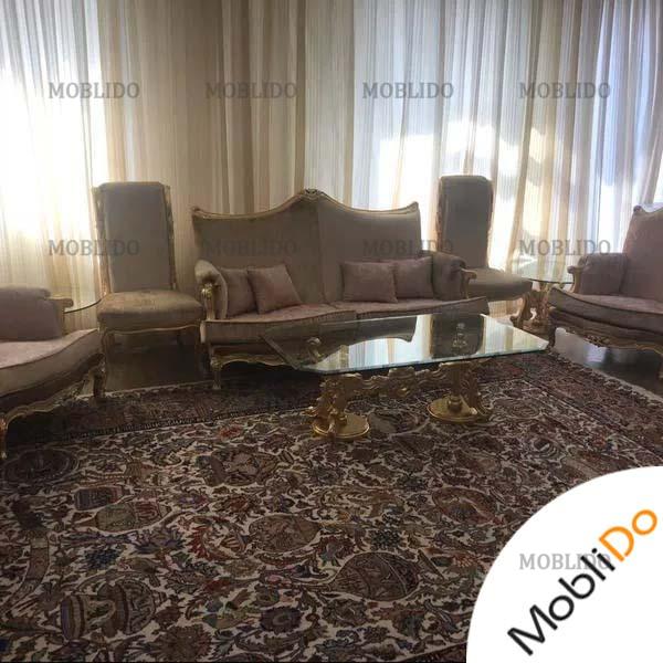 مبلمان نه نفره با میز ناهارخوری