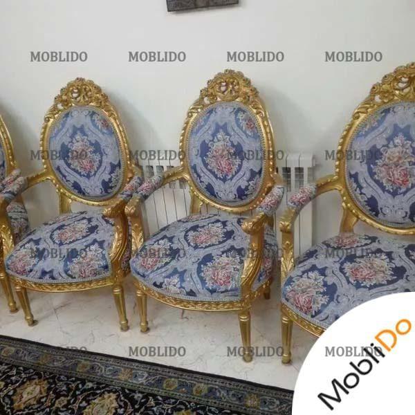 مبلمان فرحی کم کار کرده زیبا