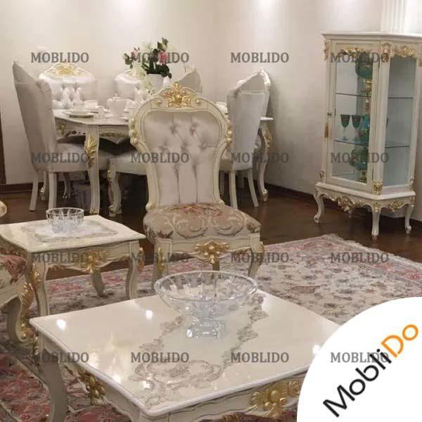 مبلمان استیل کلاسیک زیبا