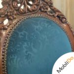 مبلمان و نهار خوری استیل پنج گل آنتیک دست ساز