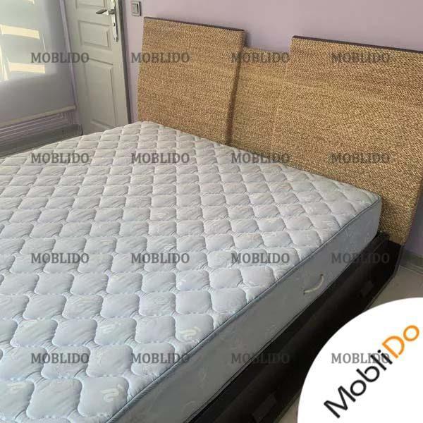 تختخواب دونفره با دراور و آینه