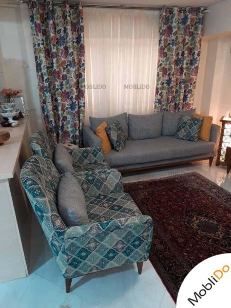 نیم ست مبل راحتی برند ماجان مدل ژرمن