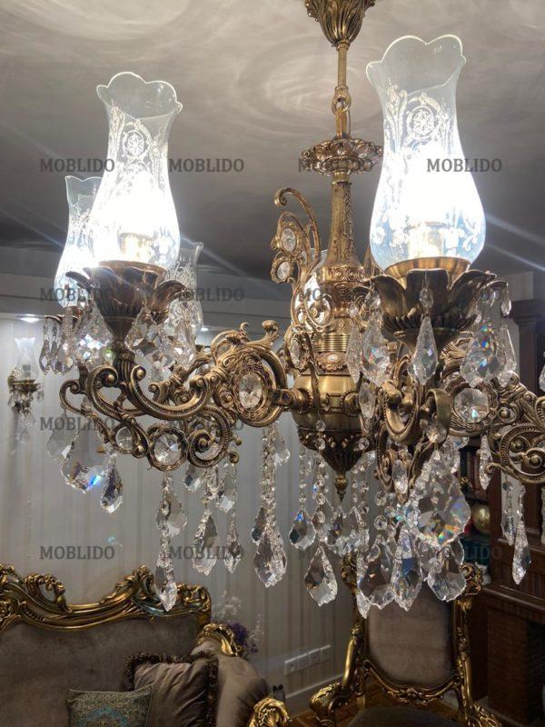 یک جفت لوست ۸ شاخه&یک جفت دیواری