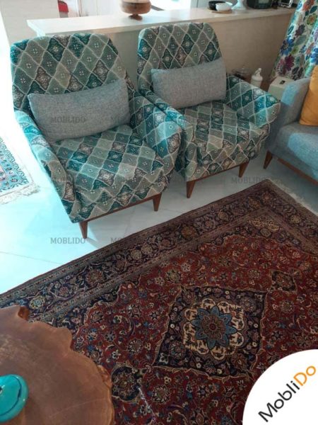 نیم ست مبل راحتی برند ماجان مدل ژرمن