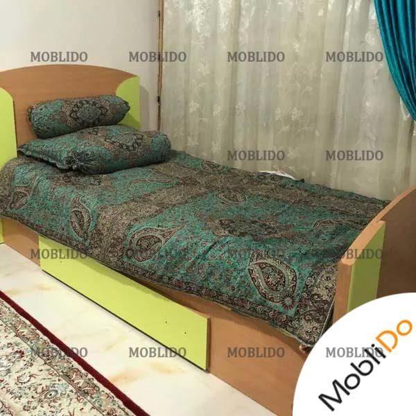 سرویس خواب نوجوان تخت کمد ویترین میز کامپیوتر