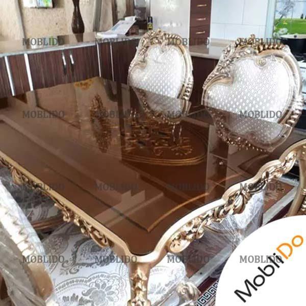 میز ناهار خوری ۶ نفره نو استفاده نشده