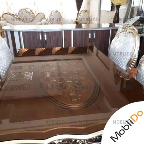 میز ناهار خوری ۶ نفره نو استفاده نشده