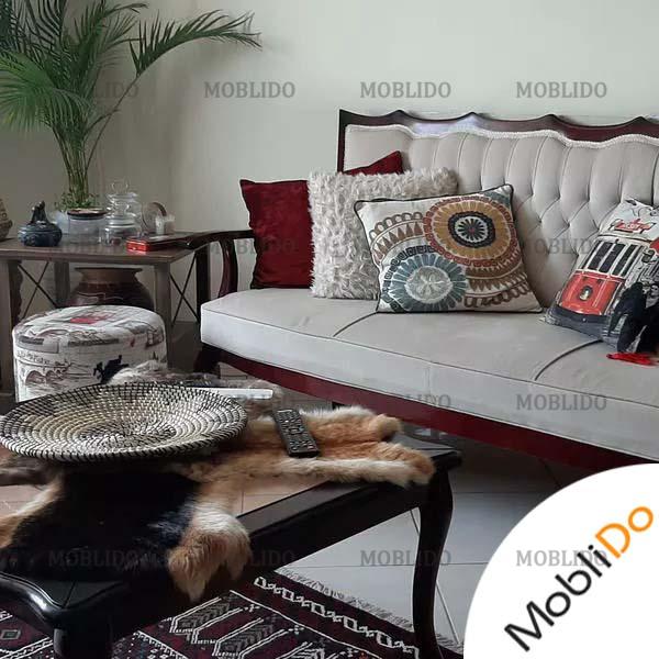 ست مبلمان ۷ نفره بهمراه میزناهارخوری۸ نفره زیبا