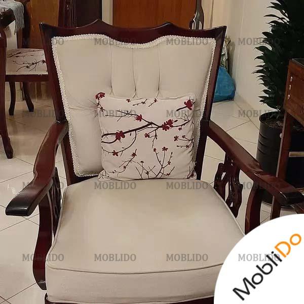 ست مبلمان ۷ نفره بهمراه میزناهارخوری۸ نفره زیبا