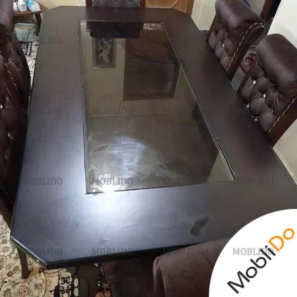 میز نهارخوری چوب زیبا