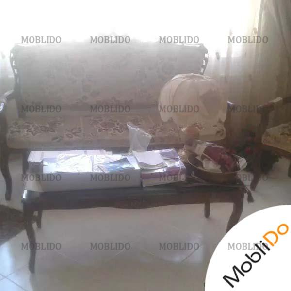 دو دست مبلمان یکی راحتی ۷ نفره و یک دست صدامی ۹
