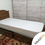 تخت خواب تک نفره همراه تشک رویال