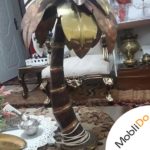 آباژور شیک برنزی قدیمی سنگین