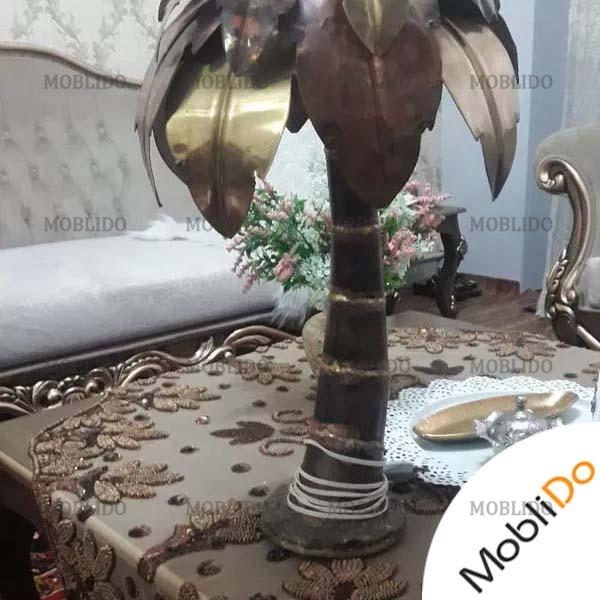 آباژور شیک برنزی قدیمی سنگین