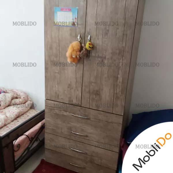 تختخواب و کمد لباس