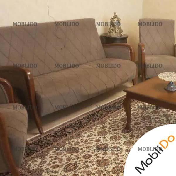 مبلمان پزیرایی تمیز زیبا