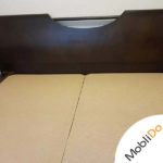 تختخواب چوبی دو نفره و تشک خوشخواب شیک