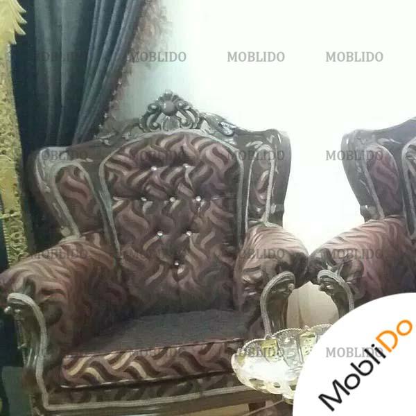 مبل استیل ۹نفره میز ناهار خوری شیک