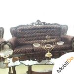 مبل استیل ۹نفره میز ناهار خوری شیک