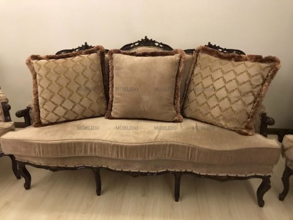 مبلمان کلاسیک چوب راش