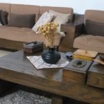 مبل راحتی ۷ نفره + شومیز + میز وسطی