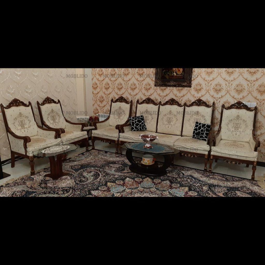 مبل استیل ۹ نفره