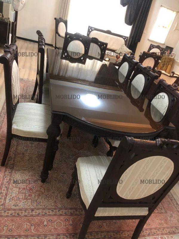 سرویس مبلمان ۹نفره و سرویس ناهار خوری ۸ نفره