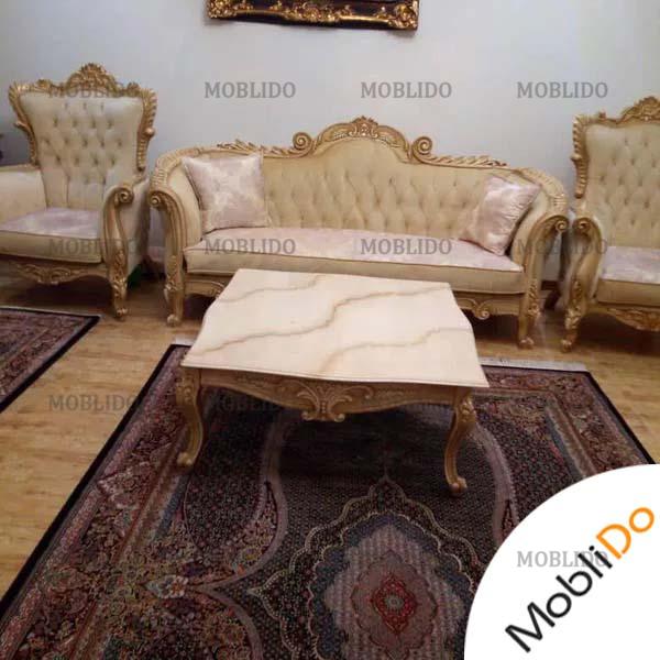مبلمان ۷نفره راش زیبا