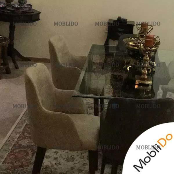مبلمان ۸ نفره راحت زیبا