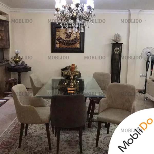 مبلمان ۸ نفره راحت زیبا