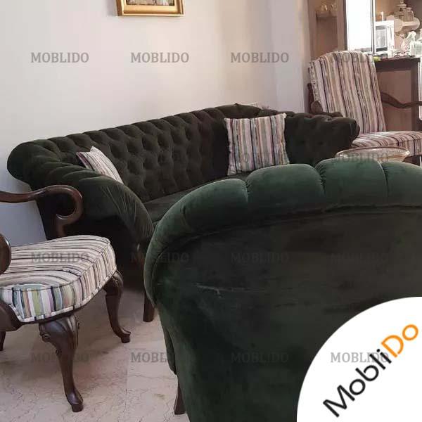 مبلمان راحتی ۹ نفره زیبا