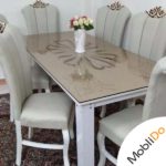 میز نهارخوری ۶ نفره کاملا نو و سالم