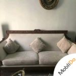 مبلمان هفت نفره به همراه میزنهارخوری هشت نفره