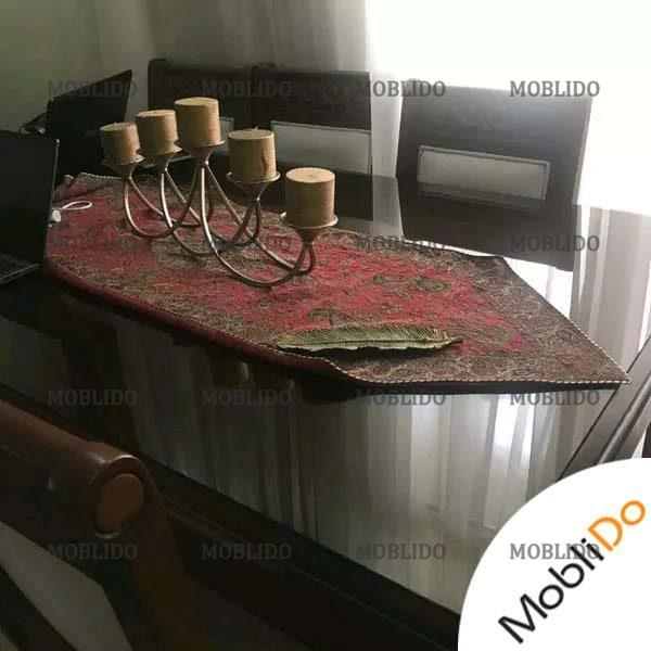مبلمان هفت نفره به همراه میزنهارخوری هشت نفره