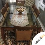 میز نهارخوری ۶نفره تمام چوب سالم
